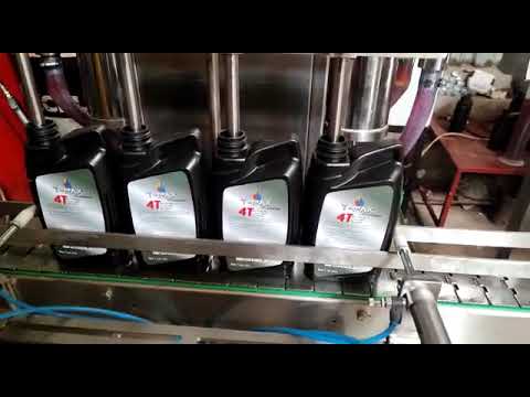 Automatic Lubricant Oil Filling Machine