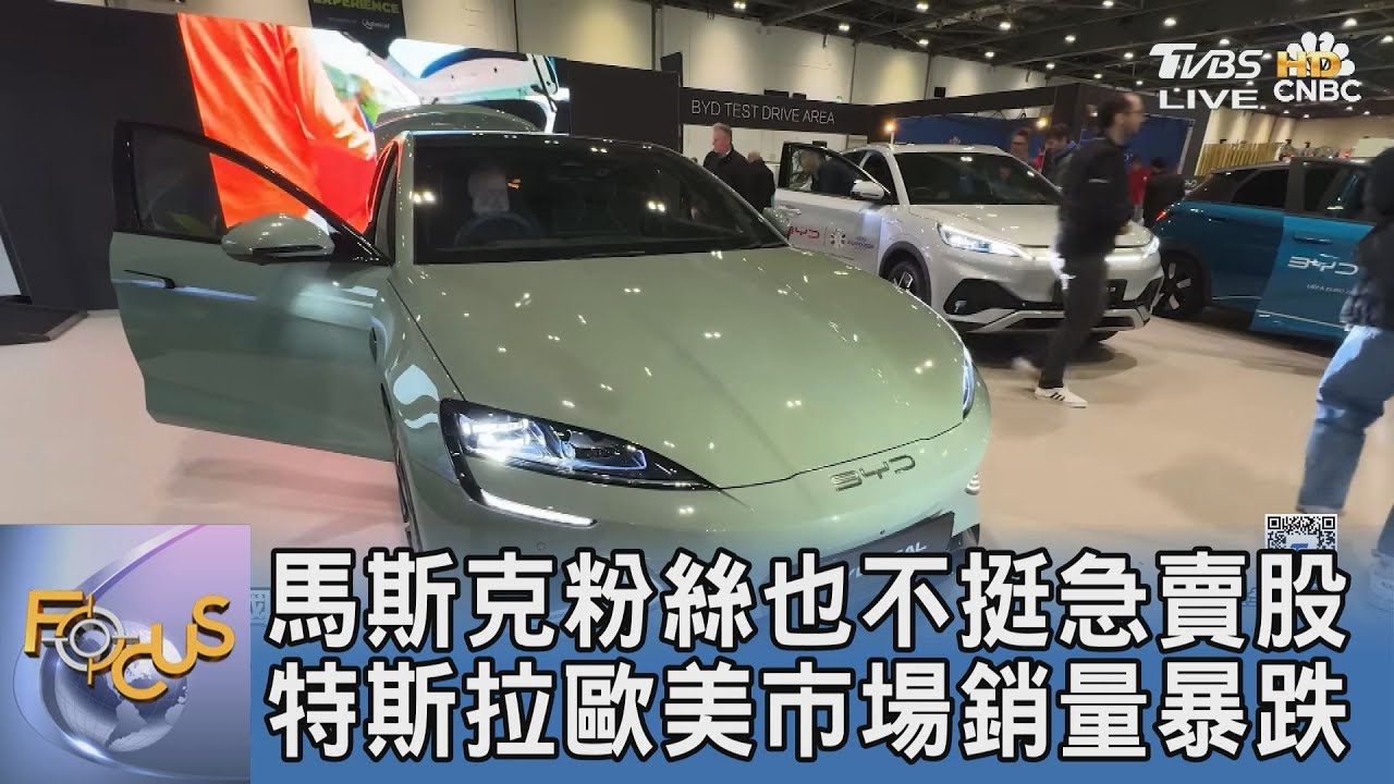 馬斯克粉絲也不挺急賣股 特斯拉歐美市場銷量暴跌