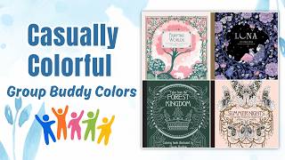 👭 Group Buddy Color Details + Picking Our First Coloring Pages 🤩Hanna Karlzon | Maria Trolle