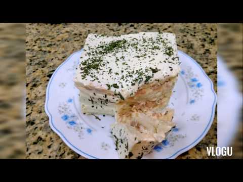 Easy Home Made Tuna Sandwich Cake