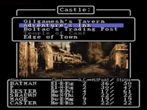 Wizardry III : Legacy of Llylgamyn NES