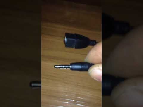 CABO Auxiliar P2 X USB fêmea! como usar