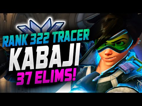 Kabaji Tracer and Widow gameplay - Overwatch Season 30 Top 500