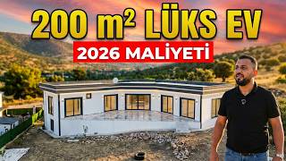 TASARIMA ŞAŞIRDIM! Lüks Bir Prefabrik (Çelik) Ev Turu ve Fiyatı 2026 Maliyeti (2