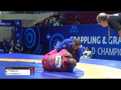 1/4 ♂GPGI - 92 kg: P. BAGINSKI (POL) v. A. IBRAGIMOV (ISR)