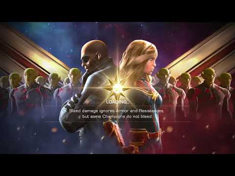 CORVUS 6* R2 VS 6* KORG BOSS SOLO! MARVEL CONTEST OF CHAMPION.