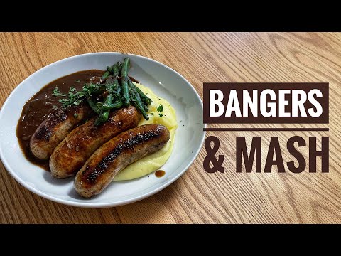 How to Make BUSSIN Bangers & Mash with Onion Gravy