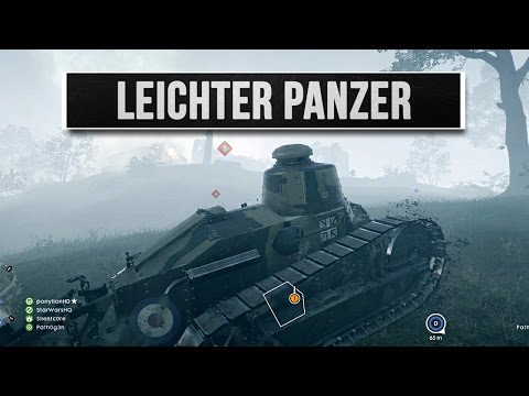 Battlefield 1 Leichter Panzer - So spielt sich der Renault FT! (BF1 Gameplay Guide)