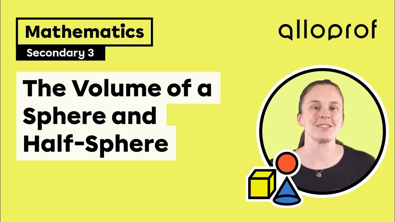 The Volume of a Sphere and Half-Sphere