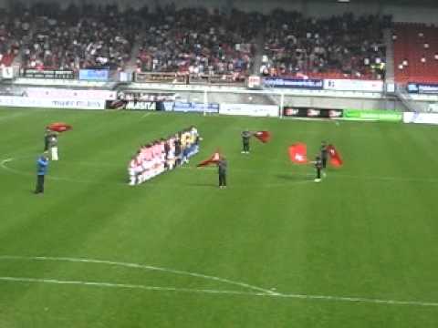 MVV - RKC Waalwijk (play-offs 01-05-2008) - voor de aftrap