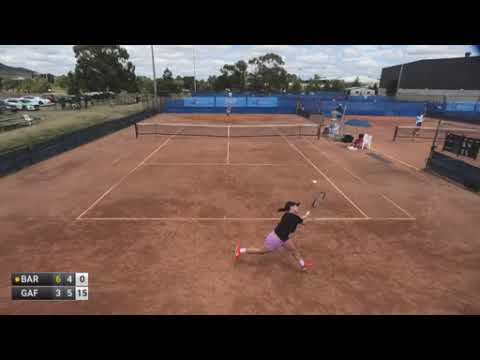 Barry Monique v (WC)Gaft Natalie - W60 Canberra (last points)