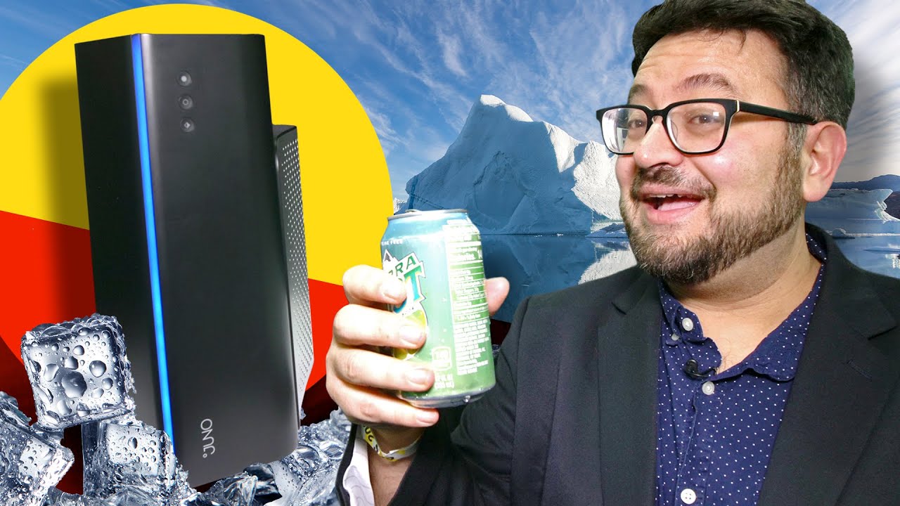 This machine cools your drink in under 2 minutes