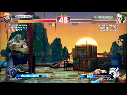 SSF4 AE:2012 ProudStrawberry (Gouken) vs BruceWayneRuny (Sagat)