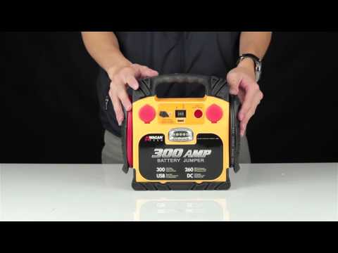 Wagan Tech 300 Amp Battery Jumper (#2467) - Unboxing & Features