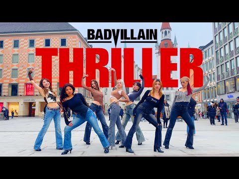 [K-POP IN PUBLIC GERMANY | ONE TAKE] BADVILLAIN 'Thriller' Dance Cover + Blindfold Challenge