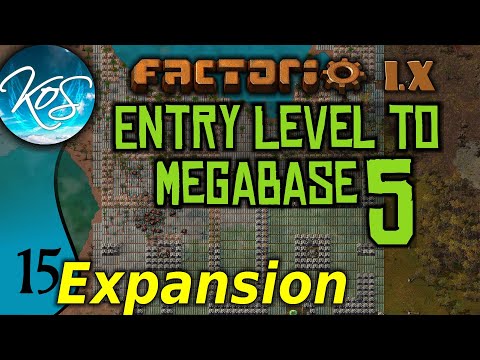 Factorio 1.X Entry Level to Megabase 5 - 15 - EXPANDING TERRITORY! - Guide, Tutorial