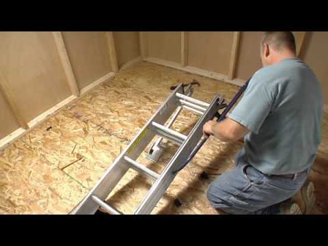 Valentine Ladders - 76013 Werner Easy Stow Attic Installation