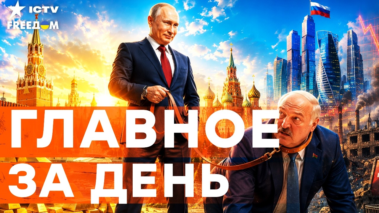 НА СОБАЧЬЕМ ПОВОДКЕ! ПУТИН ТЯНЕТ ЛУКАШЕНКО НА ДНО! КРАХ ЭКОНОМИКИ РФ | Freedom live