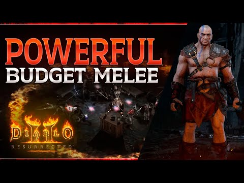 Powerful Budget MELEE Build that you can actually afford to make - Diablo 2 Resurrected