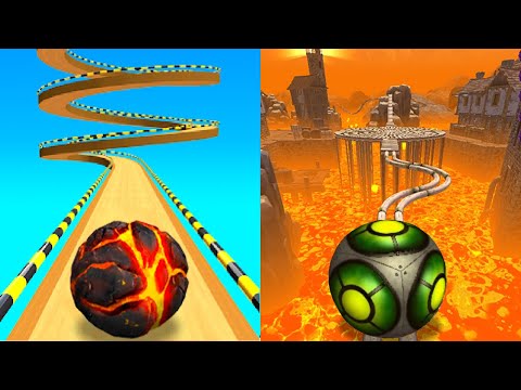 Going Balls VS Rollance Adventure Ball,GyroSphere Trials,Rolling Ball Sky Escape,Action Balls