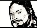 HOW TO DRAW SNOOP DOGG 