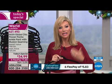 HSN | IMAN Global Chic Fashions 10.21.2018 - 01 AM