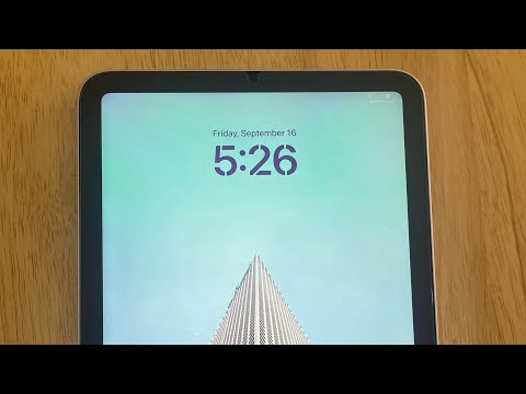 iPad mini 6 customized Lock Screen 😲