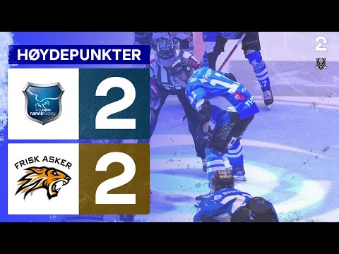 Narvik 2 - 2 Frisk Asker - Høydepunkter
