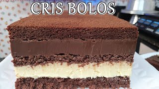 BOLO DE BRIGADEIRO COM LEITE NINHO CREMOSO SUPER FÁCIL