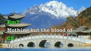 Nothing but the blood of Jesus (lyrics & chords) Jesus Culture
