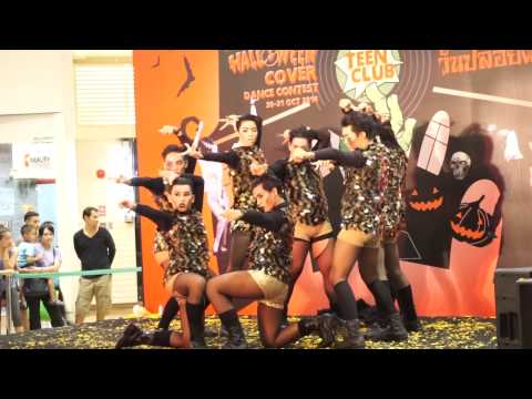 141031 A-Plus cover After School - Intro + Because Of You @Teen Pointer Halloween Fest 2014