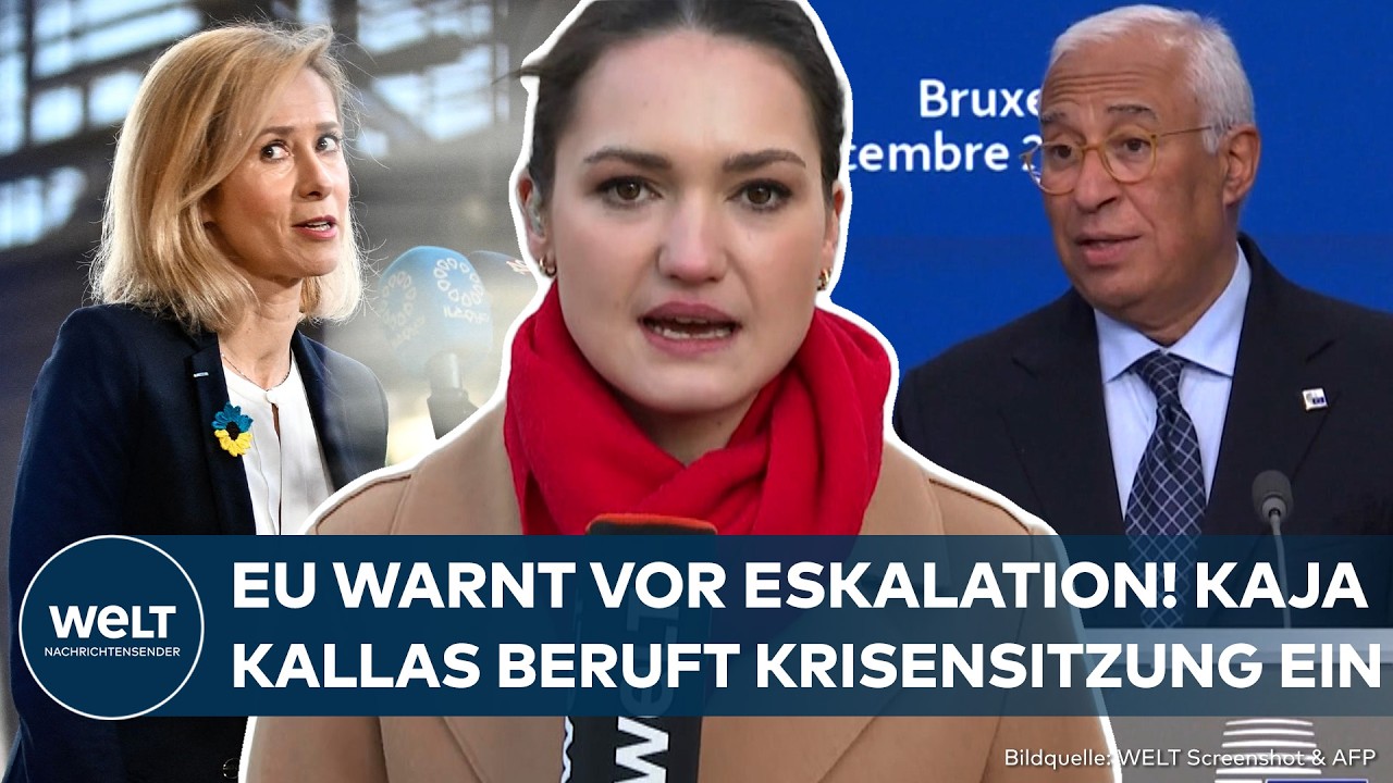 KRIEG IN NAHOST: Krisentreffen! EU fürchtet Eskalation gegen Europa! Wie wird Deutschland reagieren?
