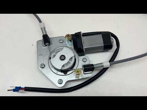 Fits Renault Trafic 2001-2014 Front Window Regulator With 2-Pin Motor Driver Side video