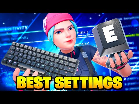 *NEW* Best Keyboard SETTINGS in Chapter 7 + Sensitivity (Fortnite Tutorial)