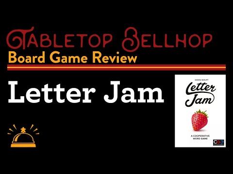 REVIEW Letter Jam Cooperative Word Based Card Game, a word game that isn't just about spelling.