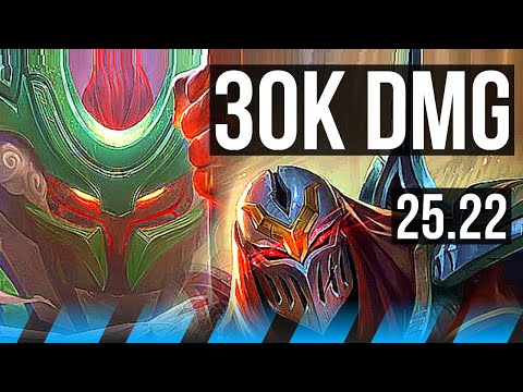 NAUTILUS vs ZED (MID) | 30k DMG | EUW Master | 25.22