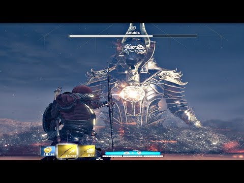 Assassin's Creed Origins - ANUBIS MAX Level Boss Fight TRIAL OF GODS
