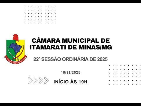 22ª Sessão Ordinária de 2025