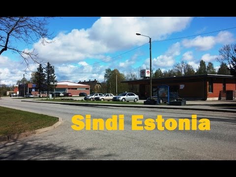 Sindi town in Pärnu County Estonia