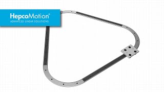 PRT2 Irregular-Shaped Track | Precision Track System From Hepco