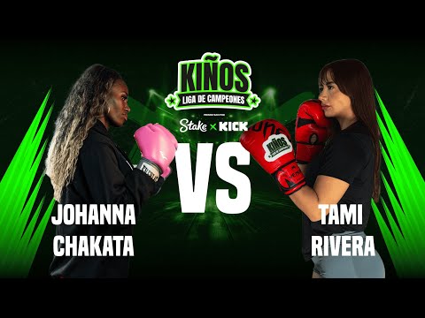 TAMI RIVERA VS JOHANNA CHAKATA 🥊 KIÑOS CHAMPIONS LEAGUE