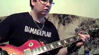 me playing &#39;crucified&#39; by Drain S.T.H on my epiphone les paul guitar