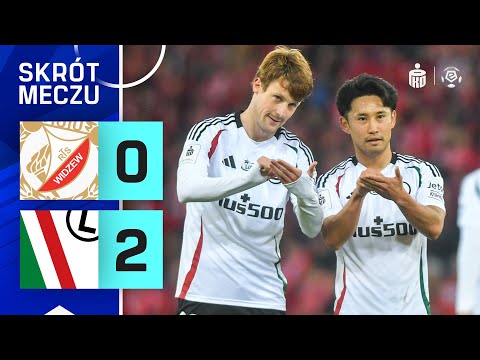 Widzew - Legia | SKRÓT | Morishita z golem i czerwoną kartką! | Ekstraklasa 2024/25 | 31. kolejka