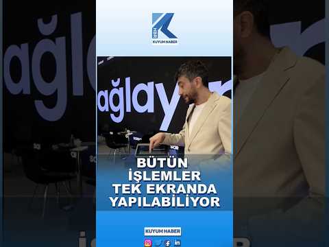 Bütün İşlemler Tek Ekranda Yapılabiliyor
