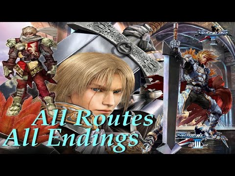 SoulCalibur III Tales of Souls as Siegfried ~ All Routes & Endings