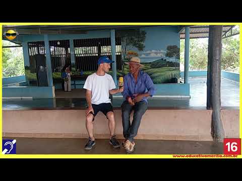 Tv Educativa a Epopéia de Marília S.P rumo à Cop 30 Belém do PARÁ PA. Profº Mstr Rafael Giovanetti Teixeira entrevista o Ancião Cirilo no Quilombo Kalunga Corte 07