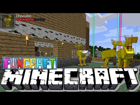 Farming Chocobos in Funcraft Minecraft - EPIC Survival Adventure!