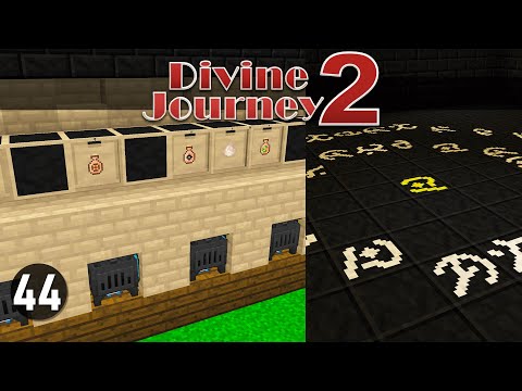 Divine Journey 2: Ep44 - Be-a-Witch(ment)! Modded Minecraft