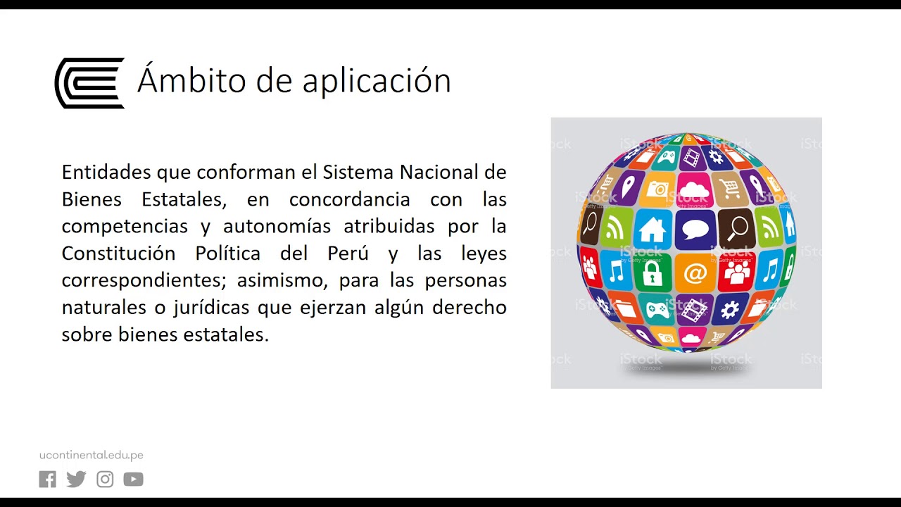 el sistema de bienes nacionales