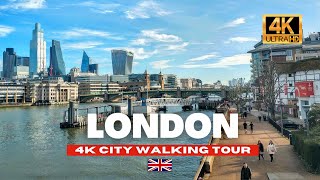 🇬🇧 England, Central London Neighborhood Walking Tour 2023 [4K HDR - 60fps}